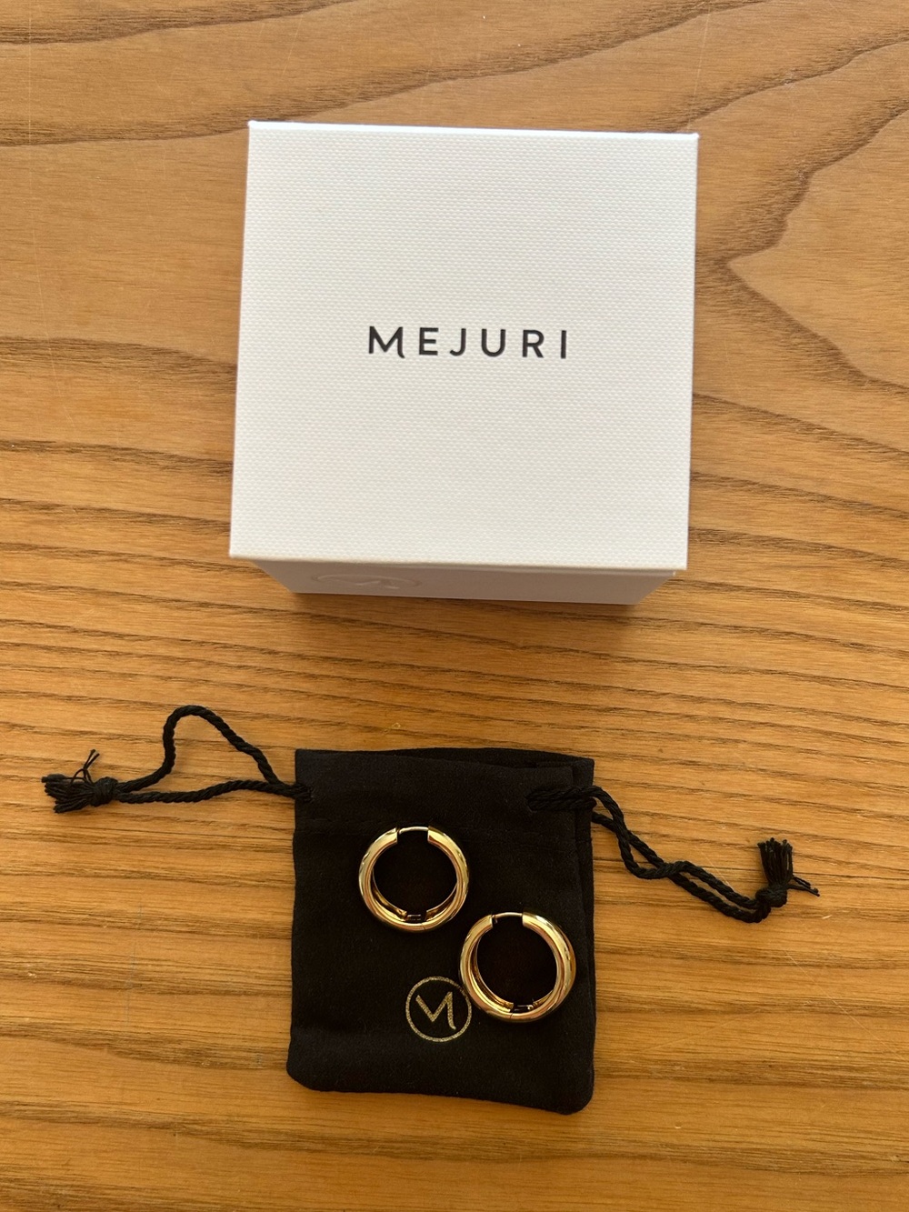 Mejuri Chunky Large Hoop Earrings